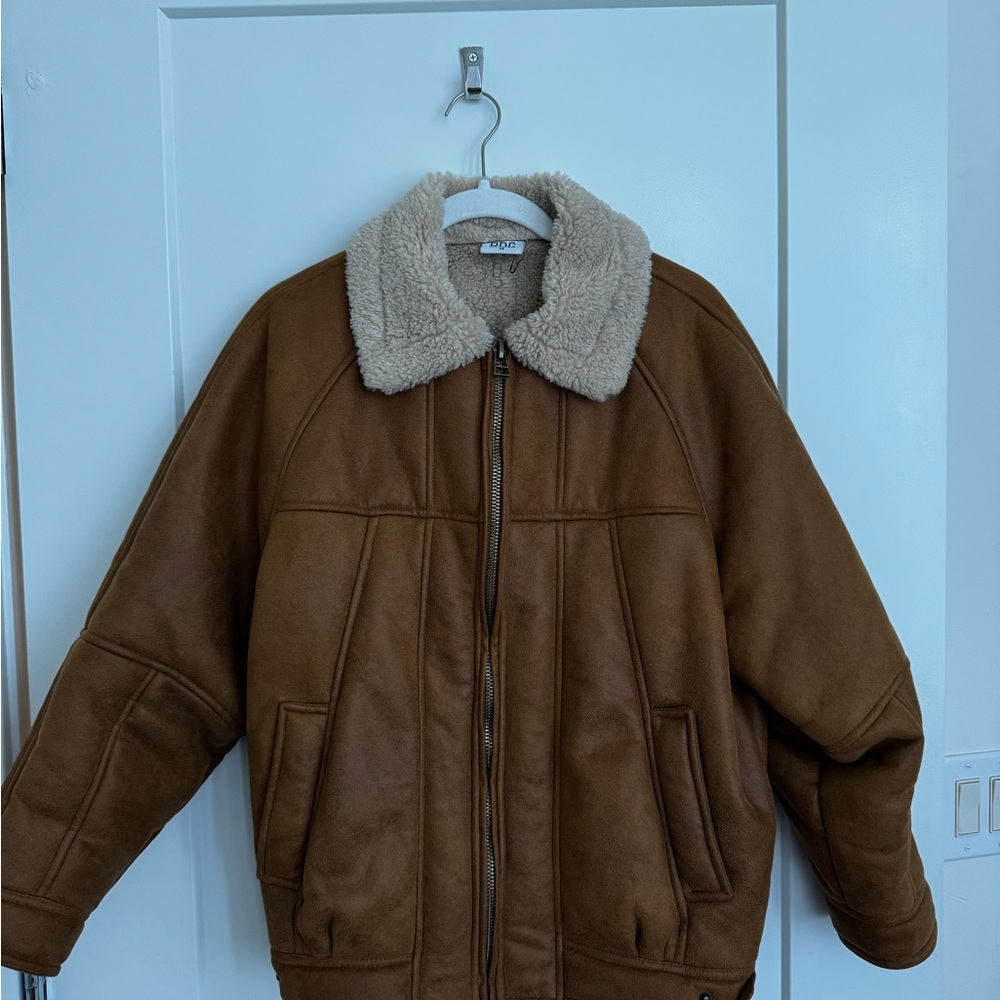 Brown Shearling Jacket